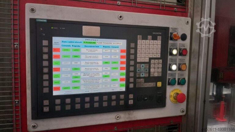 Mobiele portaalfreesmachine van het type Gantry Pietro Carnaghi UNIMILL 37A