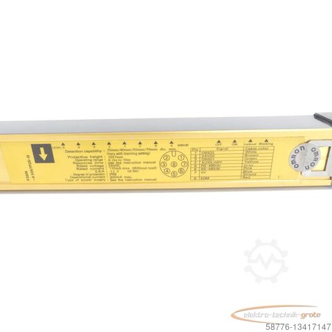 Komponent Omron F3SN-A1057P25-D Lichtvorhang - Empfänger SN:D0611202A