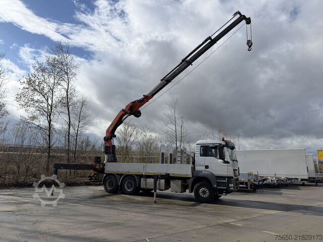 Autocarro con cassone fisso MAN Truck & Bus TGA08  TGS 26.440 6 x 4 BL mit Kran PK53002
