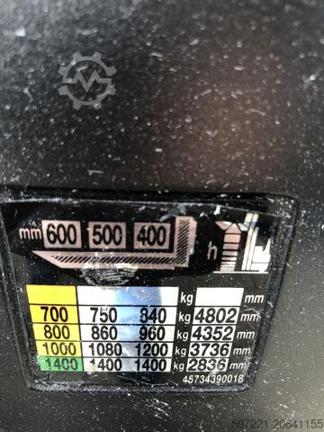 Palletstapelaars Still EXV 14C Triplex