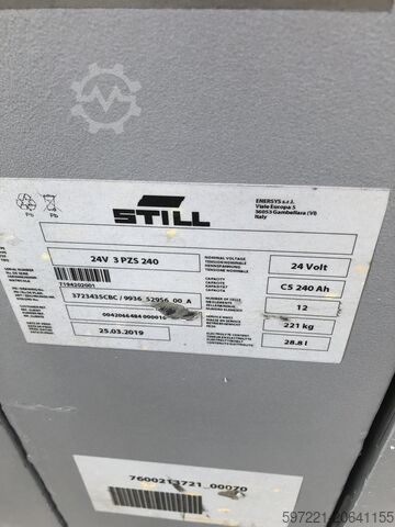 Palletstapelaars Still EXV 14C Triplex