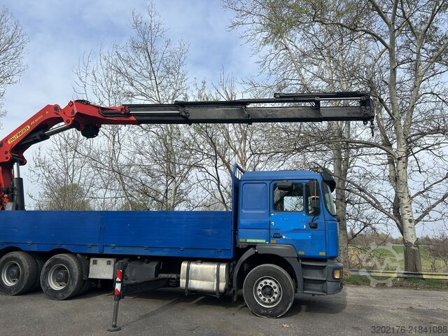Kamyon üzerine monteli vinç MAN 33464 Palfinger PK 66000 E crane kran