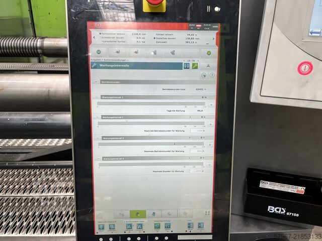 Vstřikovací stroj ENGEL duo 8160H/860W/1700 combi