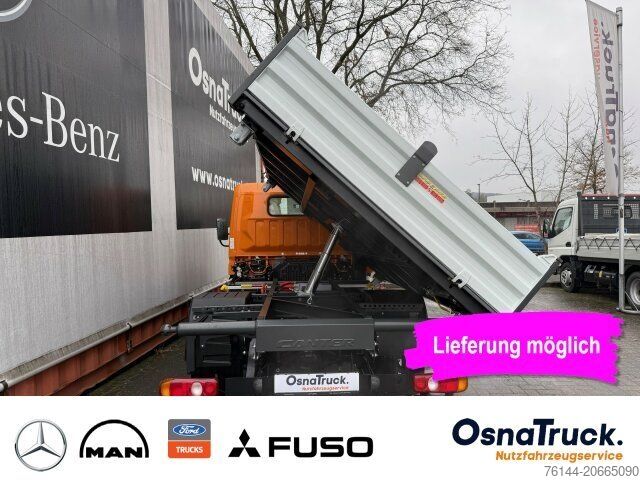 Kiepwagen bestelauto FUSO 3C15 3-Seitenkipper Klima, AHK 3,5t,Diff.-Sperre