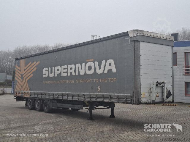 Open oplegger met zeil Schmitz Cargobull Curtainsider Mega