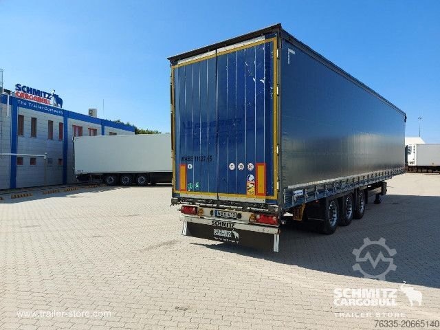 Open oplegger met zeil Schmitz Cargobull Curtainsider Mega