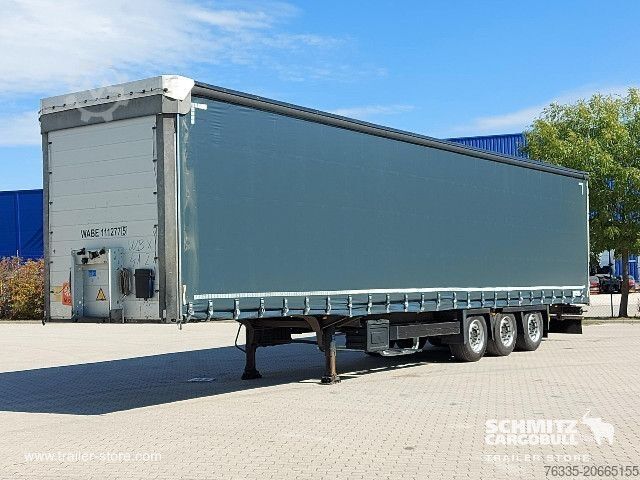 Open oplegger met zeil Schmitz Cargobull Curtainsider Mega