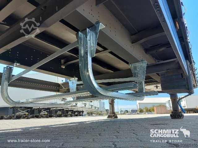 Open oplegger met zeil Schmitz Cargobull Curtainsider Mega