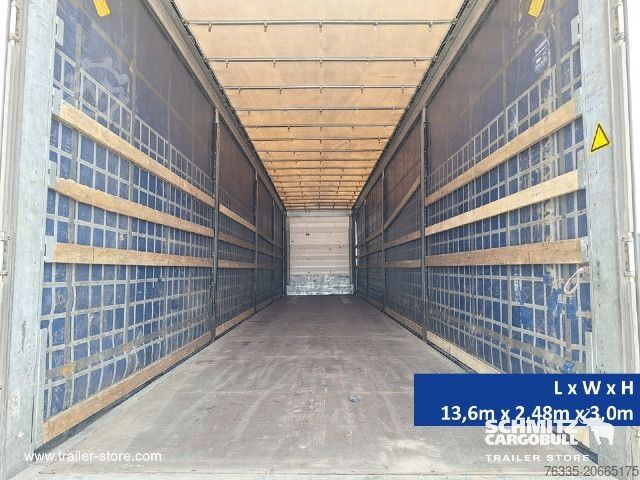Open oplegger met zeil Schmitz Cargobull Curtainsider Mega