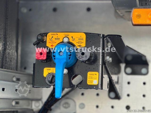 Open semitrailer with tarp SCHMITZ CARGOBULL SCB S3 Lift Achse Edscha Hubdach