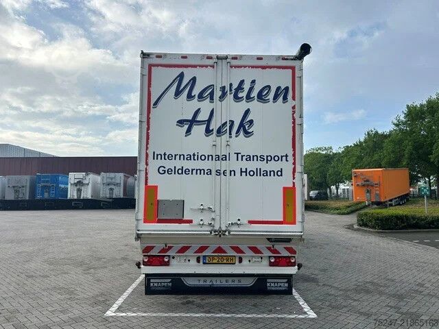 Μετακίνηση δαπέδου Knapen Trailers K100 K100 - 92m3 Liftachse 10mm Alcoa