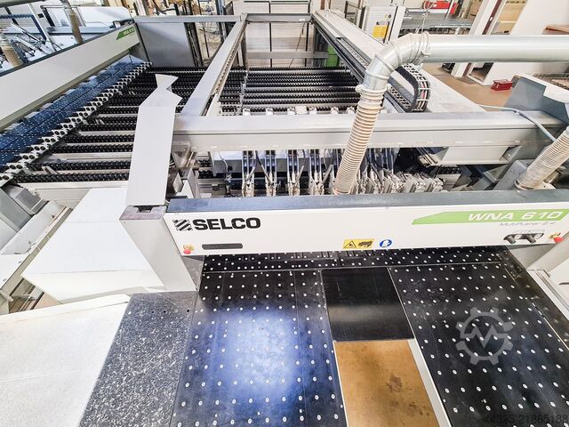 Plattensäge in Winkelausführung SELCO WNA 610 TWIN PUSHER