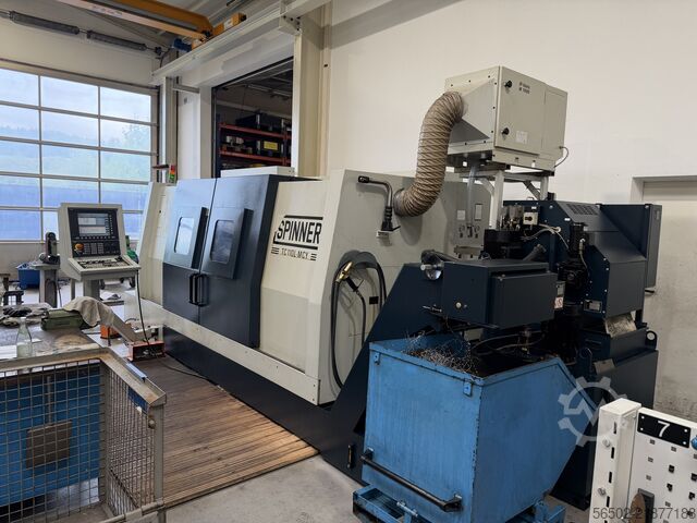 Centre d’usinage CNC de tournage et fraisage Spinner TC 110L MCY