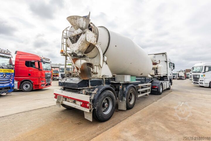 Blender RENDERS BETON MIXER 12M3 + MOTOR (MALAXEUR/MISCHER)