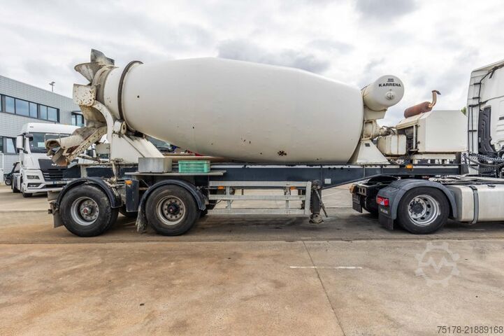 Blender RENDERS BETON MIXER 12M3 + MOTOR (MALAXEUR/MISCHER)