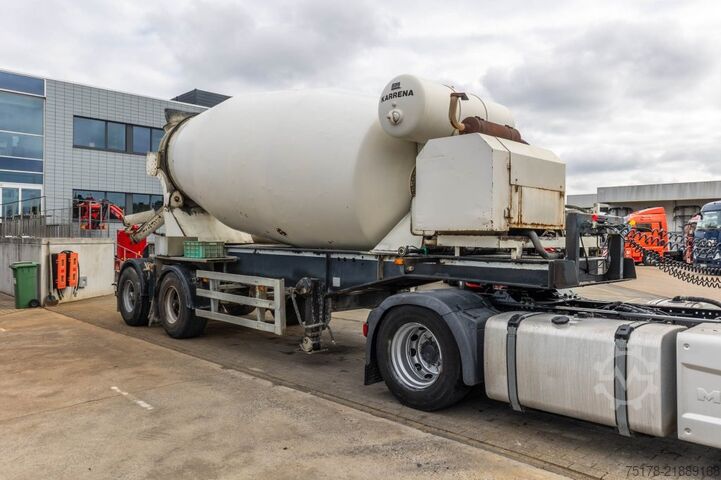 Blender RENDERS BETON MIXER 12M3 + MOTOR (MALAXEUR/MISCHER)