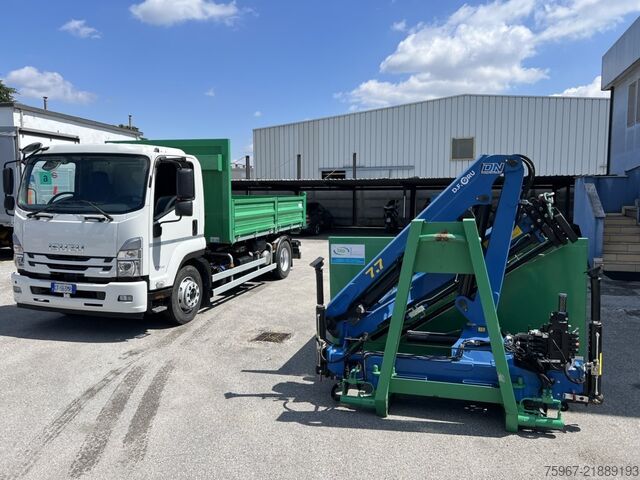 Kampós konténerszállító teherautó Isuzu F14 240