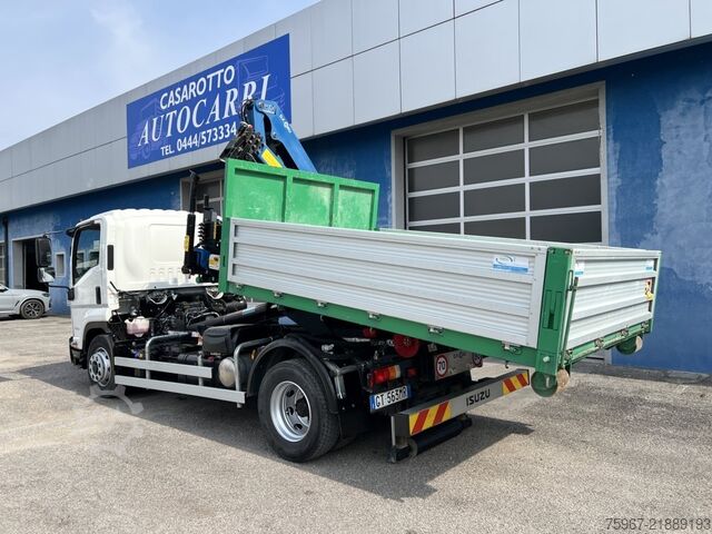 Kampós konténerszállító teherautó Isuzu F14 240