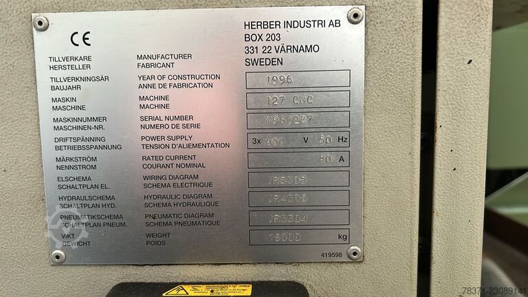  Herber Herber 127 CNC