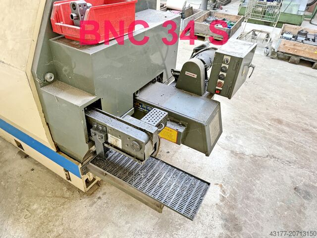 Strung CNC automat de strunjire cu încărcător de bare Miyano Citizen ( kein Traub Okuma DMG ) BNC 34-S Gegenspindel + JNC 45-T 2. Rev