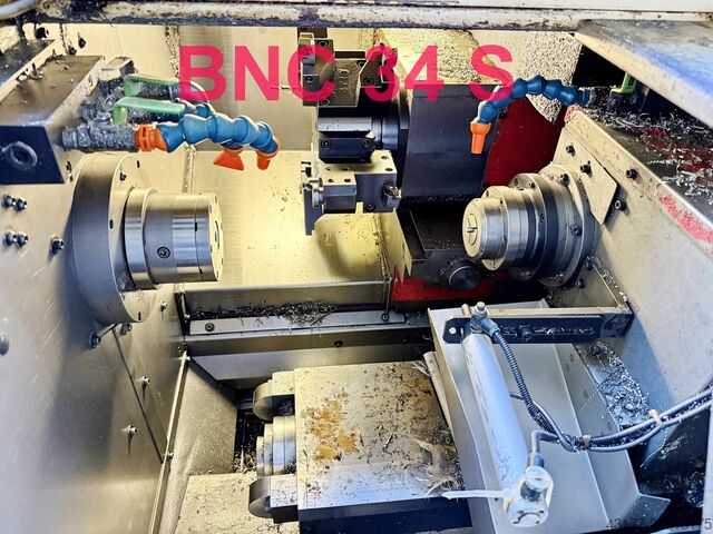Strung CNC, strung automat, strung Miyano Citizen ( kein Traub Okuma DMG ) BNC 34-S Gegenspindel + JNC 45-T 2. Rev