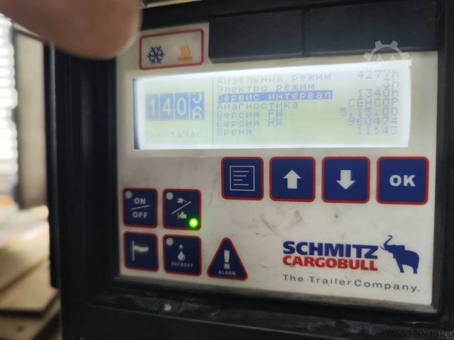 Semiremorcă frigorifică Schmitz Cargobull Schmitz S.CU Kühlmaschine 4.277 h
