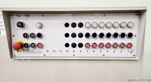 Hoblovka a frézka Weinig U22E, 7 Spindeln