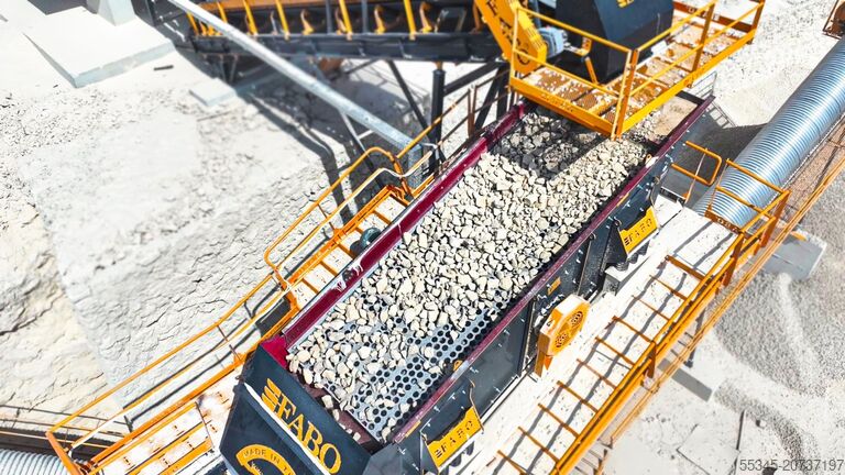 Titreşimli Elek FABO Titreşimli Elek Vibrating screen TE-1650 Titreşimli Elek