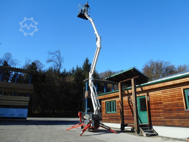 Plataforma de trabajo sobre orugas CTE Traccess 170 Diesel/Elektro 17m