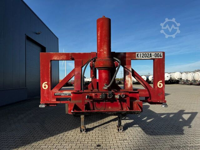 Containervervoer Van Hool 2 AXLE 20FT TIPPING-CHASSIS / TWIN-TIRES / BPW ...