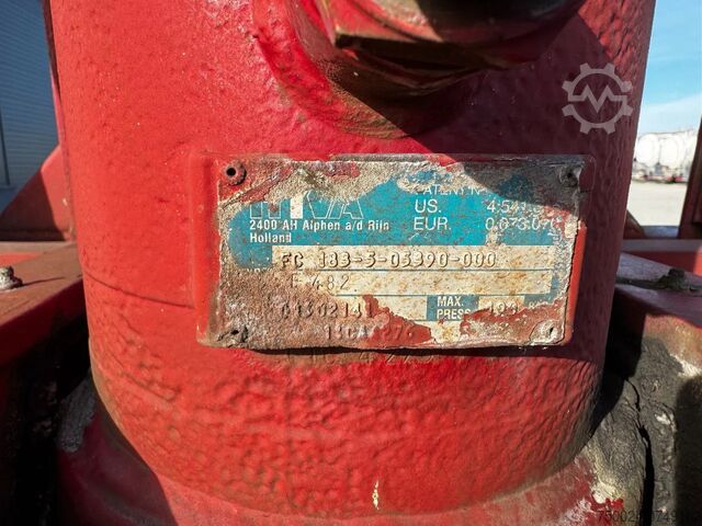 Containervervoer Van Hool 2 AXLE 20FT TIPPING-CHASSIS / TWIN-TIRES / BPW ...