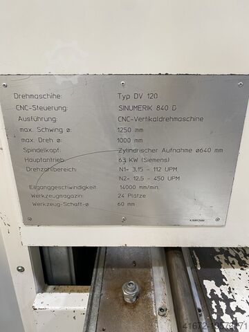 Verticale draaibank HESSAPP DV 120