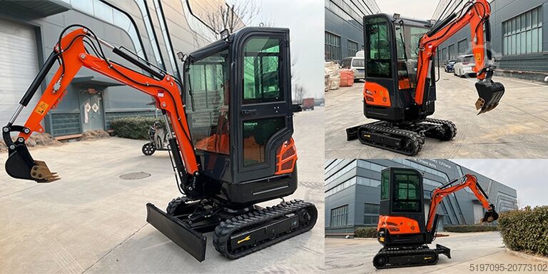 Mini excavator 1.6 t class Tec Point GmbH - Motor Kubota D902 SE18 Vollkabine - Klimaanlage + Heizung