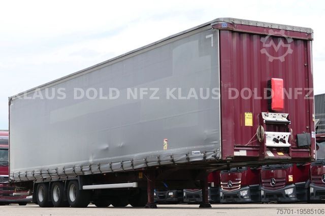 Semirremolque abierto con toldo KRONE Pritsche Plane XL MegaLiner BPW Edscha Bordwände