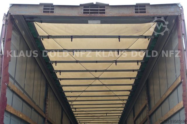 Semirremolque abierto con toldo KRONE Pritsche Plane XL MegaLiner BPW Edscha Bordwände