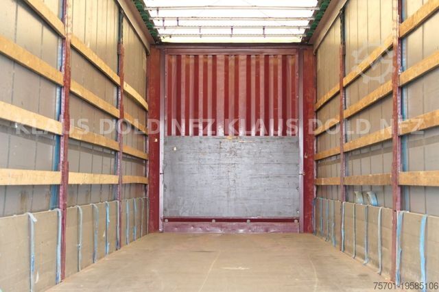 Semirremolque abierto con toldo KRONE Pritsche Plane XL MegaLiner BPW Edscha Bordwände