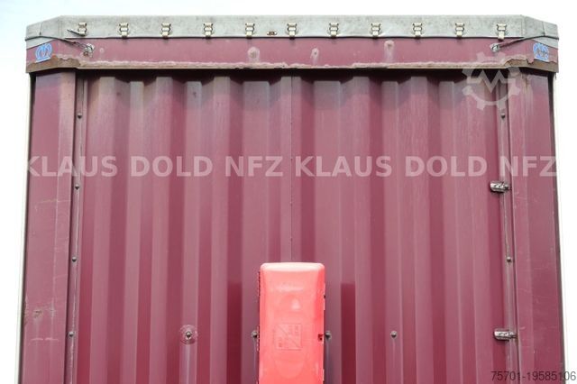Semirremolque abierto con toldo KRONE Pritsche Plane XL MegaLiner BPW Edscha Bordwände