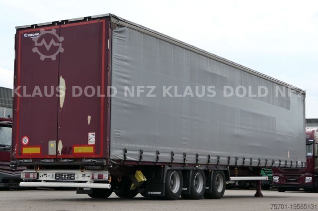 Semirremolque abierto con toldo KRONE Pritsche Plane XL MegaLiner BPW Edscha Bordwände