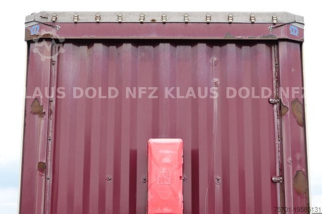 Semirremolque abierto con toldo KRONE Pritsche Plane XL MegaLiner BPW Edscha Bordwände