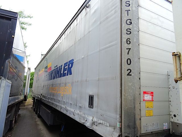 Auflieger mit Pritsche & Plane SCHMITZ CARGOBULL 3Achs SpeedCurtain*ten*Zertifikat*Edscha