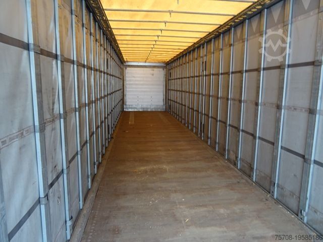 Åben sættevogn med presenning SCHMITZ CARGOBULL 3Achs SpeedCurtain*ten*Zertifikat*Edscha