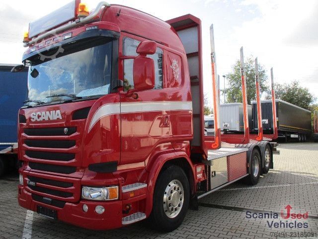 Samochód do przewozu drewna Scania R 450 LB6x2*4HNB Kompl Zug