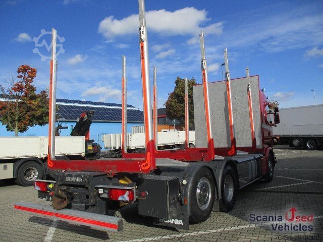 Samochód do przewozu drewna Scania R 450 LB6x2*4HNB Kompl Zug