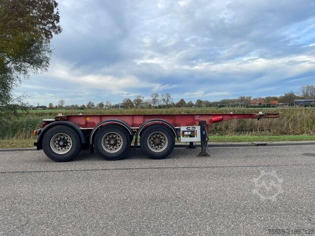 Container transport Van Hool 3B0070 20 FT Chassis / BPW Axles /  Discbrakes