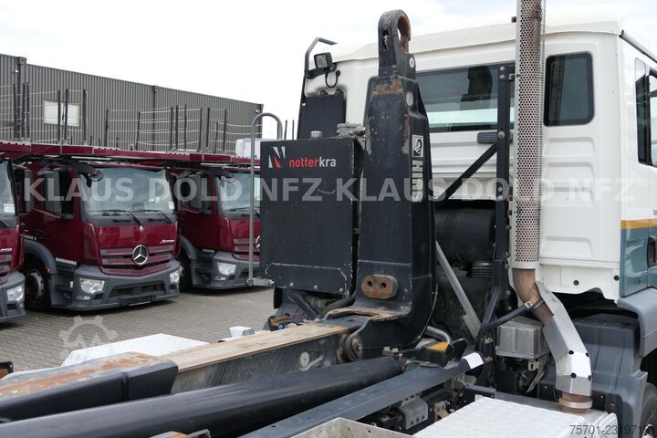Autocamion cu cârlig pentru containere MAN TGS 35.480 Abrollkipper Hiab Retarder Euro 5