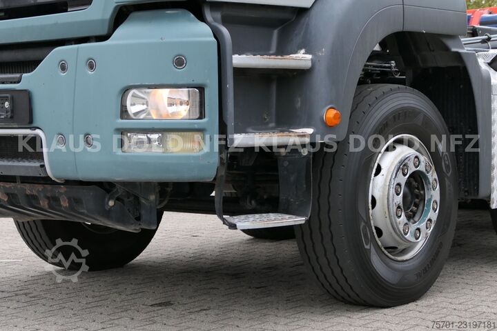 Autocamion cu cârlig pentru containere MAN TGS 35.480 Abrollkipper Hiab Retarder Euro 5