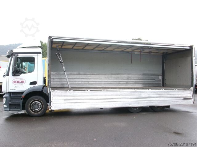 Autocarro per bevande MERCEDES-BENZ 2530 L Antos*7,4m Schwenkwand*NLA*2 to LBW*AHK