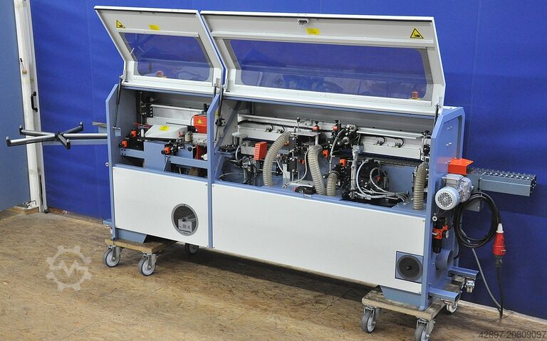 Encoladora de cantos con unidad de fresado Hebrock F4