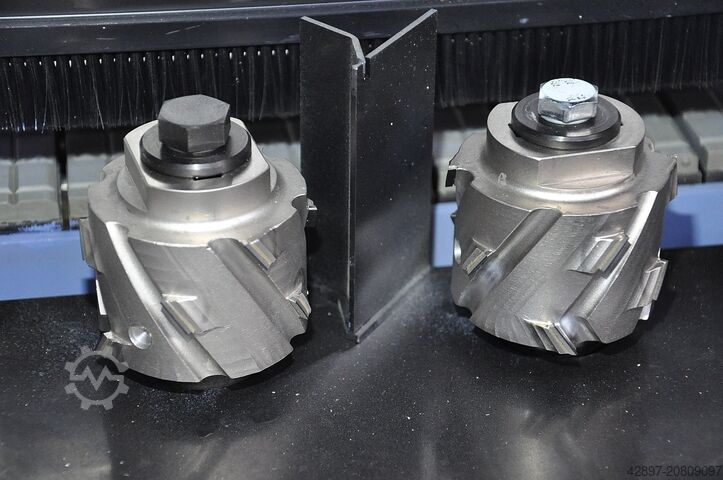 Encoladora de cantos con unidad de fresado Hebrock F4