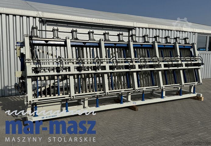 Prasa montażowa hydrauliczna do klejenia COMPOSER BHT 1-6200 12 siłowników